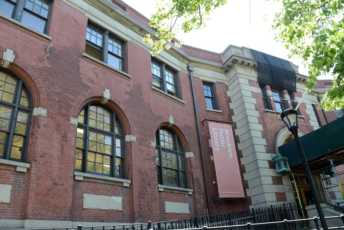 03 Brooklyn Public Library Williamsburg Branch Was Opened In 1903 New York